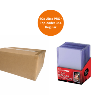 Ultra PRO - Toploader 3X4 Regular Case (40pcs)