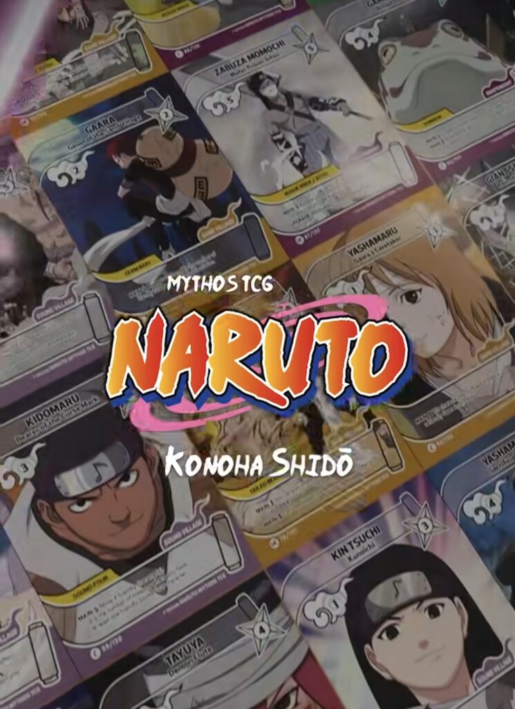 Naruto Mythos TCG votre nouveau jeu de cartes à jouer et à collectionner est disponible en précommande!