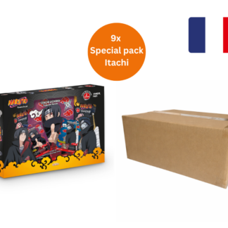 Naruto TCG: First set 2nd Edition Special Pack Itachi (9 pcs) case (French)
