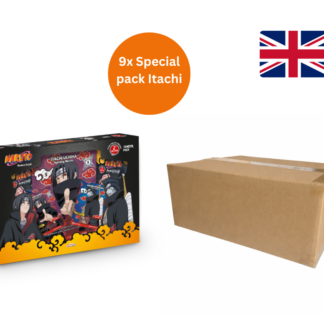 Naruto TCG: First set 2nd Edition Special Pack Itachi (9 pcs) case (ENGLISH)