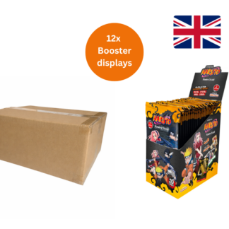 Naruto TCG: First set 2nd Edition Booster packs CDU 24 booster packs each (12 pcs) case (ENGLISH)