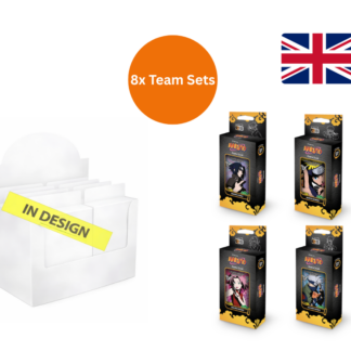 Naruto TCG: Team Set 2nd Edition (8 pcs) display English