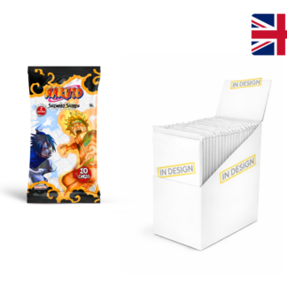 Naruto Mythos TCG - SET 2 SHINOBI SHIREN, 1st edition Flowpack Display 24 booster packs each - EN